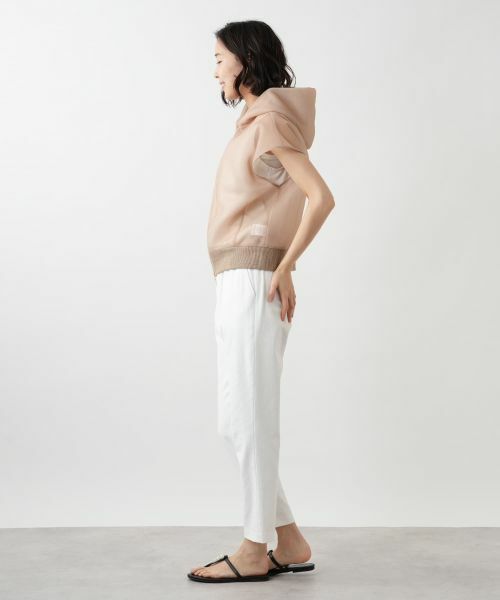 NEMIKA / ネミカ テーラードジャケット | シアーフードジップベスト【NEMIKA】 | 詳細5