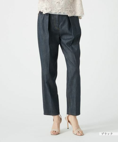 NEMIKA / ネミカ その他パンツ | タックテーパードパンツ【NEMIKA】 | 詳細1