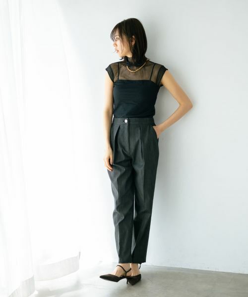 NEMIKA / ネミカ その他パンツ | タックテーパードパンツ【NEMIKA】 | 詳細15