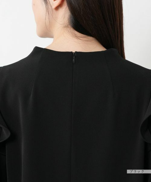 NEMIKA / ネミカ ドレス | 【セレモニー】スリーブデザインコクーンワンピース【NEMIKA】 | 詳細21