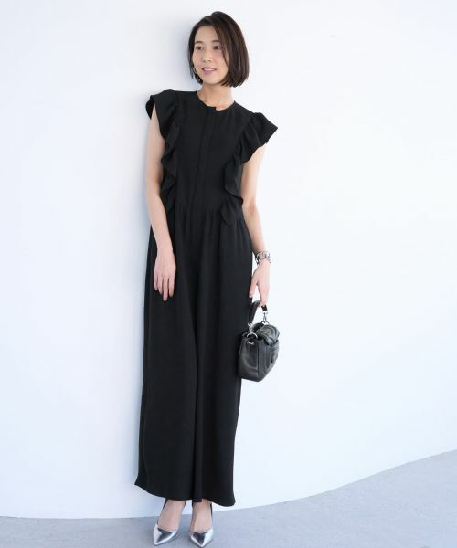 NEMIKA / ネミカ その他パンツ | 【セレモニー】フリルスリーブオールインワン【NEMIKA】 | 詳細1