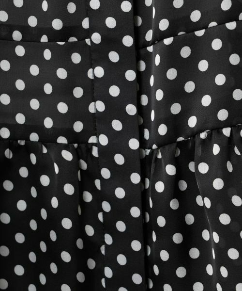 NEMIKA / ネミカ シャツ・ブラウス | ドットティアードブラウス【NEMIKA】 | 詳細12