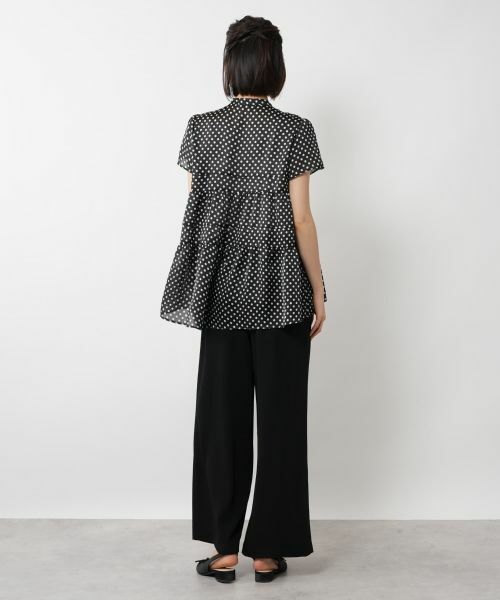 NEMIKA / ネミカ シャツ・ブラウス | ドットティアードブラウス【NEMIKA】 | 詳細3