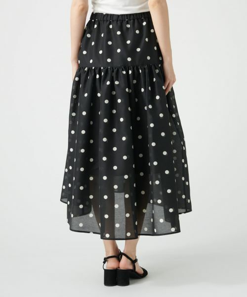 NEMIKA / ネミカ ミニ・ひざ丈スカート | ドットフレアスカート【NEMIKA】 | 詳細15