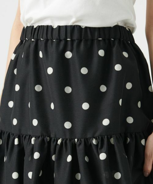 NEMIKA / ネミカ ミニ・ひざ丈スカート | ドットフレアスカート【NEMIKA】 | 詳細16