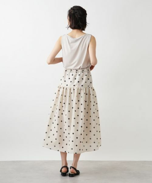 NEMIKA / ネミカ ミニ・ひざ丈スカート | ドットフレアスカート【NEMIKA】 | 詳細22