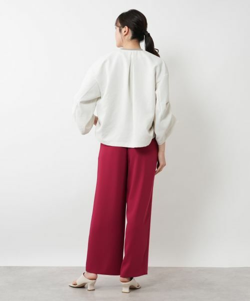 NEMIKA / ネミカ テーラードジャケット | ノーカラージャケット【NEMIKA】 | 詳細9