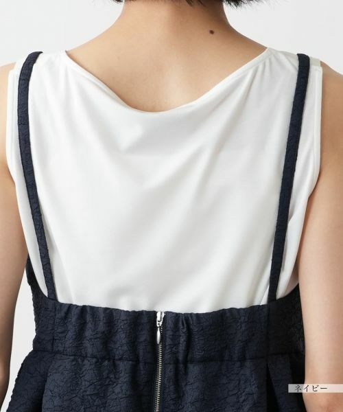 NEMIKA / ネミカ ロング・マキシ丈ワンピース | シアー切替キャミワンピース【NEMIKA】 | 詳細14