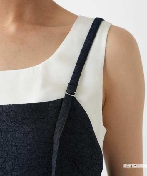 NEMIKA / ネミカ ロング・マキシ丈ワンピース | シアー切替キャミワンピース【NEMIKA】 | 詳細15
