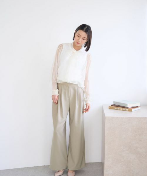 NEMIKA / ネミカ シャツ・ブラウス | シアーボウタイブラウス【NEMIKA】 | 詳細7