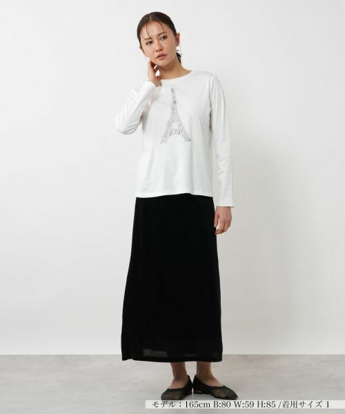 NEMIKA / ネミカ ミニ・ひざ丈スカート | ナロースカート【NEMIKA】 | 詳細1