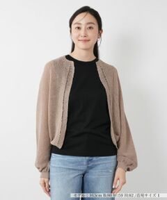 NEMIKA / ネミカ カーディガン・ボレロ | シアーニットカーディガン【NEMIKA】