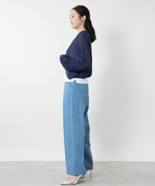 NEMIKA / ネミカ カーディガン・ボレロ | シアーニットカーディガン【NEMIKA】 | 詳細11