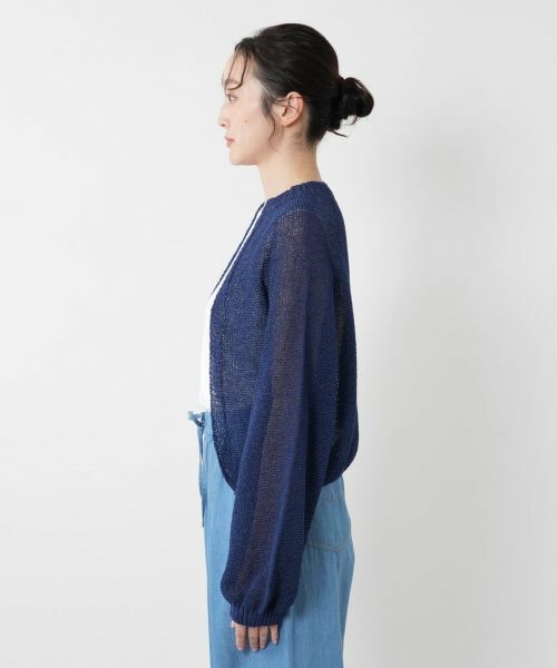 NEMIKA / ネミカ カーディガン・ボレロ | シアーニットカーディガン【NEMIKA】 | 詳細14