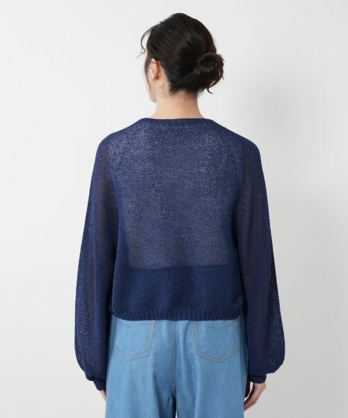 NEMIKA / ネミカ カーディガン・ボレロ | シアーニットカーディガン【NEMIKA】 | 詳細15