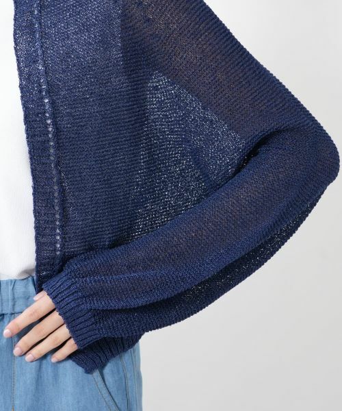 NEMIKA / ネミカ カーディガン・ボレロ | シアーニットカーディガン【NEMIKA】 | 詳細18