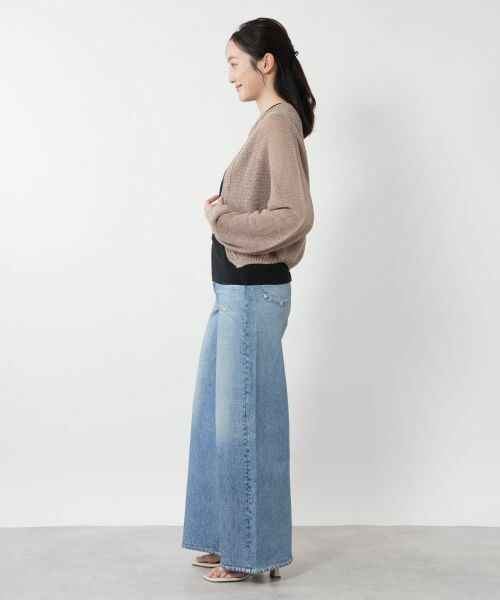 NEMIKA / ネミカ カーディガン・ボレロ | シアーニットカーディガン【NEMIKA】 | 詳細2