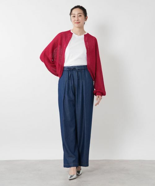 NEMIKA / ネミカ カーディガン・ボレロ | シアーニットカーディガン【NEMIKA】 | 詳細4