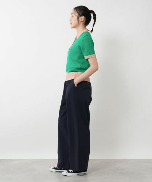 NEMIKA / ネミカ ニット・セーター | 配色ポロニット【NEMIKA】 | 詳細11
