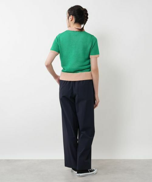 NEMIKA / ネミカ ニット・セーター | 配色ポロニット【NEMIKA】 | 詳細12