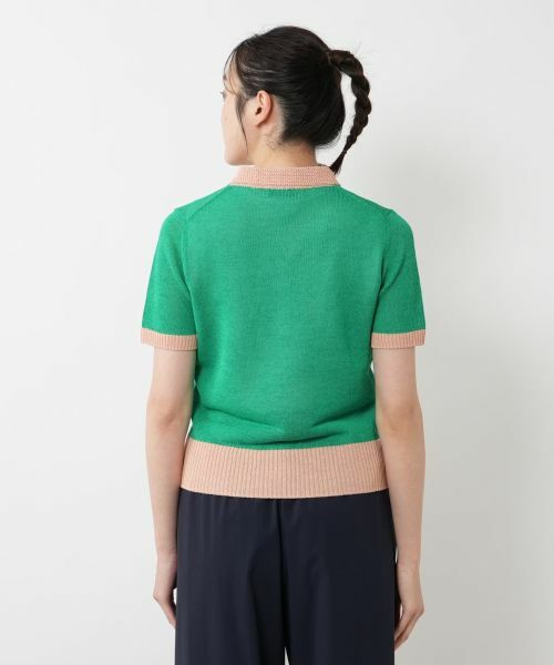 NEMIKA / ネミカ ニット・セーター | 配色ポロニット【NEMIKA】 | 詳細15