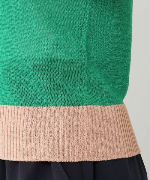 NEMIKA / ネミカ ニット・セーター | 配色ポロニット【NEMIKA】 | 詳細19