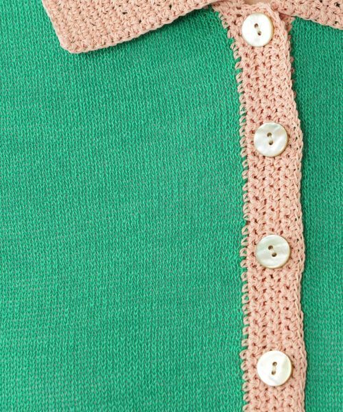 NEMIKA / ネミカ ニット・セーター | 配色ポロニット【NEMIKA】 | 詳細20