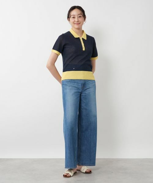 NEMIKA / ネミカ ニット・セーター | 配色ポロニット【NEMIKA】 | 詳細7