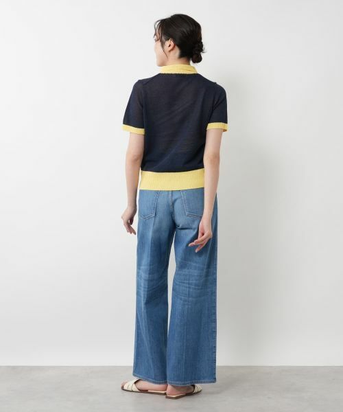 NEMIKA / ネミカ ニット・セーター | 配色ポロニット【NEMIKA】 | 詳細9