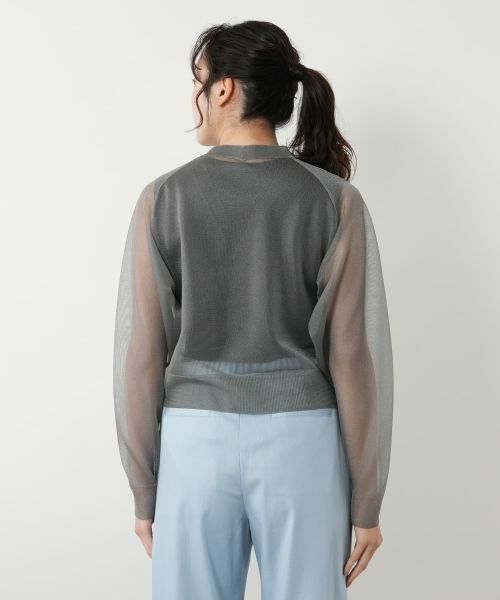 NEMIKA / ネミカ カーディガン・ボレロ | シアーポケットカーディガン【NEMIKA】 | 詳細12