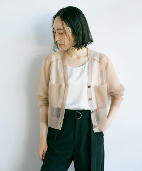 NEMIKA / ネミカ カーディガン・ボレロ | シアーポケットカーディガン【NEMIKA】 | 詳細21