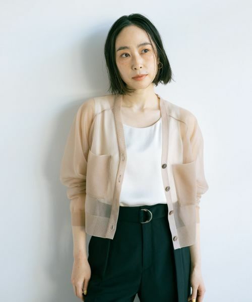 NEMIKA / ネミカ カーディガン・ボレロ | シアーポケットカーディガン【NEMIKA】 | 詳細23