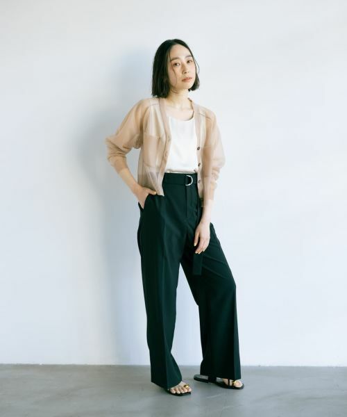 NEMIKA / ネミカ カーディガン・ボレロ | シアーポケットカーディガン【NEMIKA】 | 詳細24