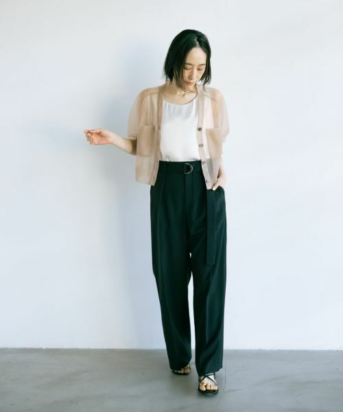 NEMIKA / ネミカ カーディガン・ボレロ | シアーポケットカーディガン【NEMIKA】 | 詳細25