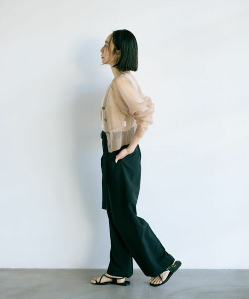 NEMIKA / ネミカ カーディガン・ボレロ | シアーポケットカーディガン【NEMIKA】 | 詳細26