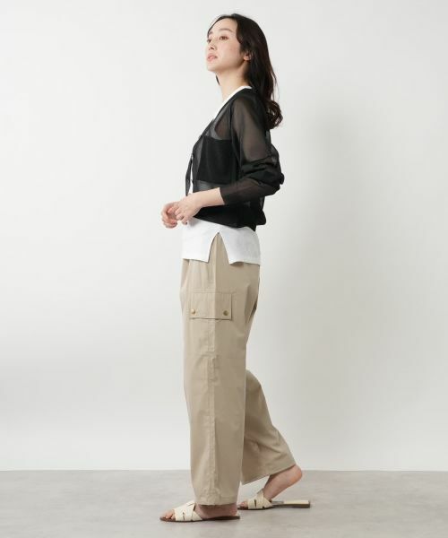 NEMIKA / ネミカ カーディガン・ボレロ | シアーポケットカーディガン【NEMIKA】 | 詳細5