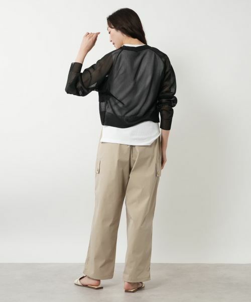 NEMIKA / ネミカ カーディガン・ボレロ | シアーポケットカーディガン【NEMIKA】 | 詳細6