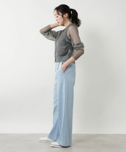 NEMIKA / ネミカ カーディガン・ボレロ | シアーポケットカーディガン【NEMIKA】 | 詳細8