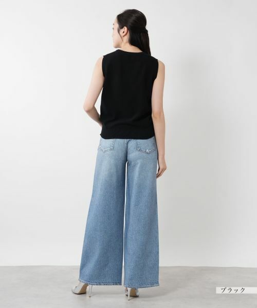 NEMIKA / ネミカ ニット・セーター | ノースリーブトップス【NEMIKA】 | 詳細3