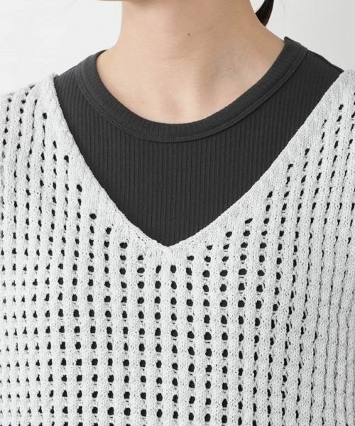 NEMIKA / ネミカ テーラードジャケット | メッシュニットベスト【NEMIKA】 | 詳細10