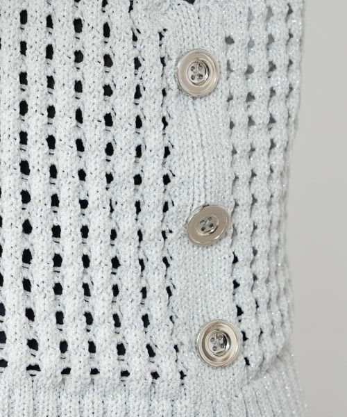 NEMIKA / ネミカ テーラードジャケット | メッシュニットベスト【NEMIKA】 | 詳細13