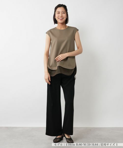 NEMIKA / ネミカ シャツ・ブラウス | レイヤード風ブラウス【NEMIKA】 | 詳細7