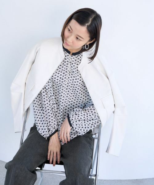 NEMIKA / ネミカ テーラードジャケット | ジップアップブルゾン【NEMIKA】 | 詳細10