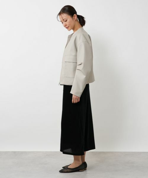 NEMIKA / ネミカ テーラードジャケット | ジップアップブルゾン【NEMIKA】 | 詳細13