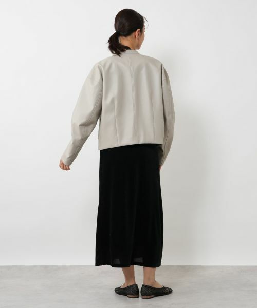 NEMIKA / ネミカ テーラードジャケット | ジップアップブルゾン【NEMIKA】 | 詳細14