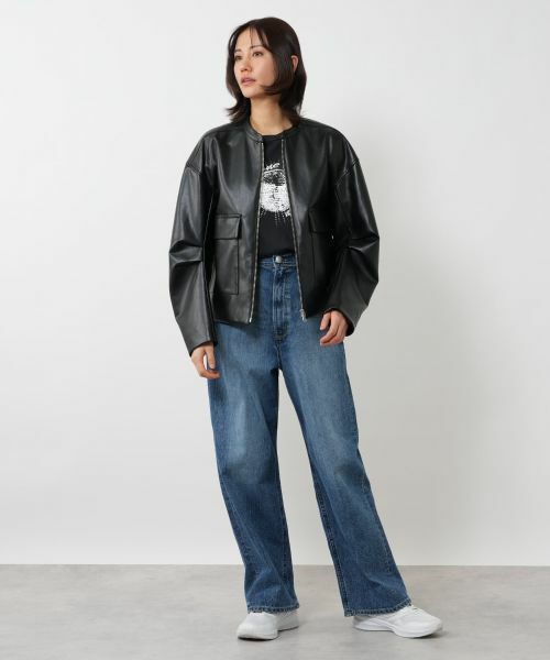 NEMIKA / ネミカ テーラードジャケット | ジップアップブルゾン【NEMIKA】 | 詳細15