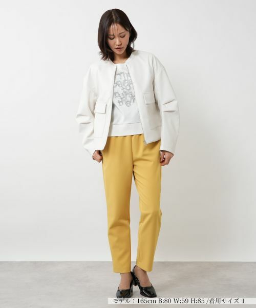 NEMIKA / ネミカ テーラードジャケット | ジップアップブルゾン【NEMIKA】 | 詳細18