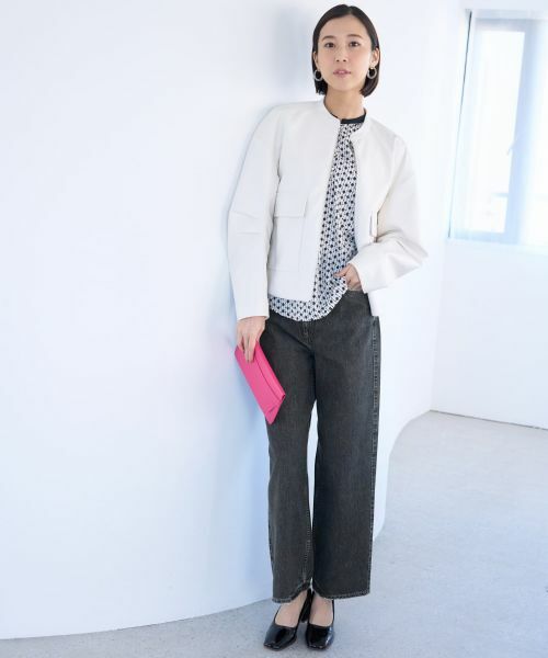 NEMIKA / ネミカ テーラードジャケット | ジップアップブルゾン【NEMIKA】 | 詳細2