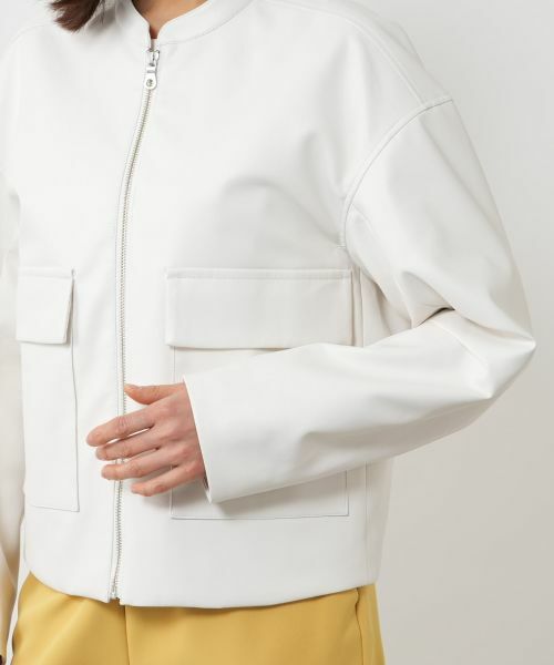 NEMIKA / ネミカ テーラードジャケット | ジップアップブルゾン【NEMIKA】 | 詳細23