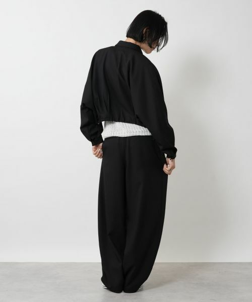 NEMIKA / ネミカ その他パンツ | タックワイドパンツ【PASSIONE】 | 詳細3